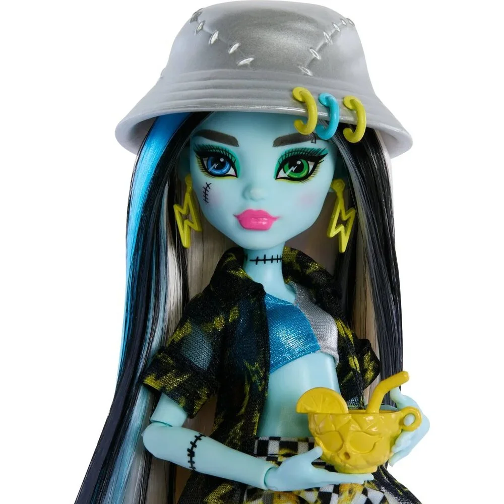 Monster High Scare-adise Island Frankie Stein Fashion Doll with Swimsuit & Acces